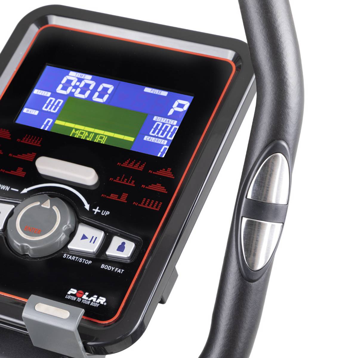 inSportline Ellipsemaskin Omahan LCD display
