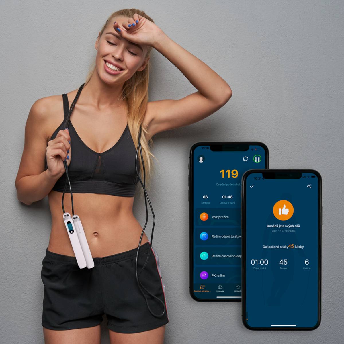 inSPORTline Smart hoppetau Jumpsmart Bluetooth 